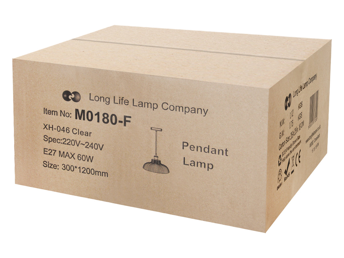 Vintage Glass Ceiling Pendant Light M0180