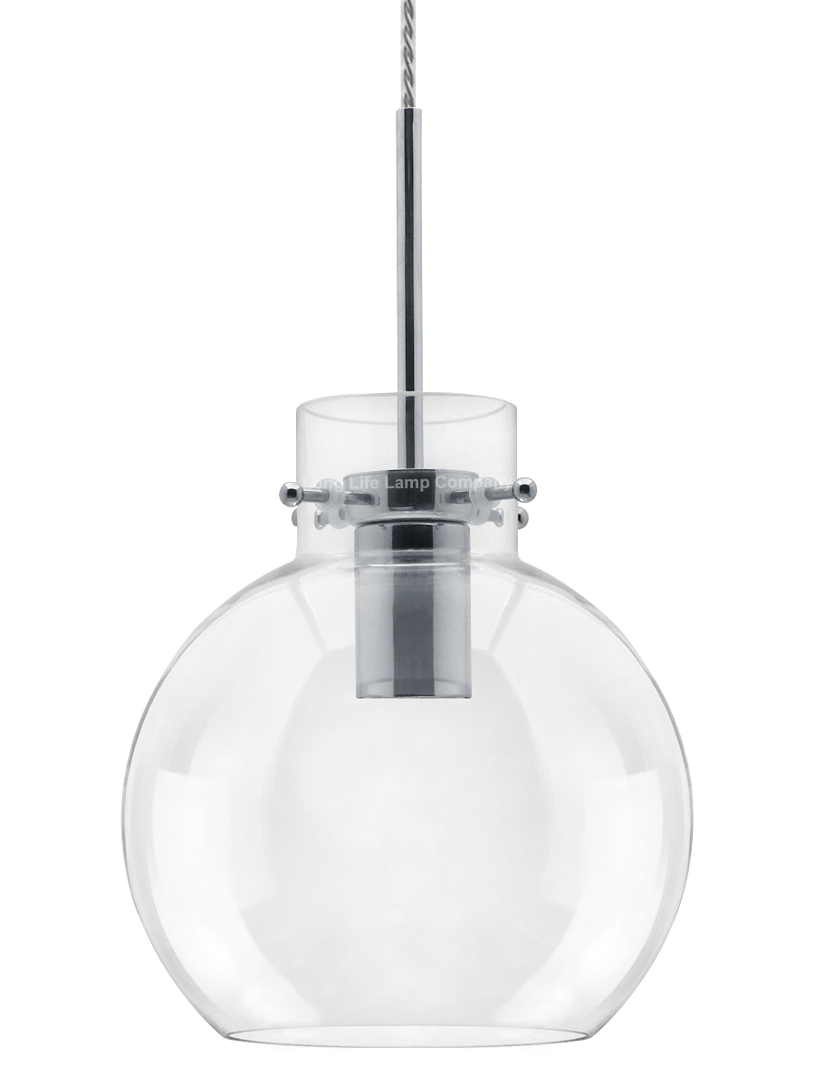 Modern Clear Glass Globe Ceiling Pendant Light Ball Lamp Shade H3132