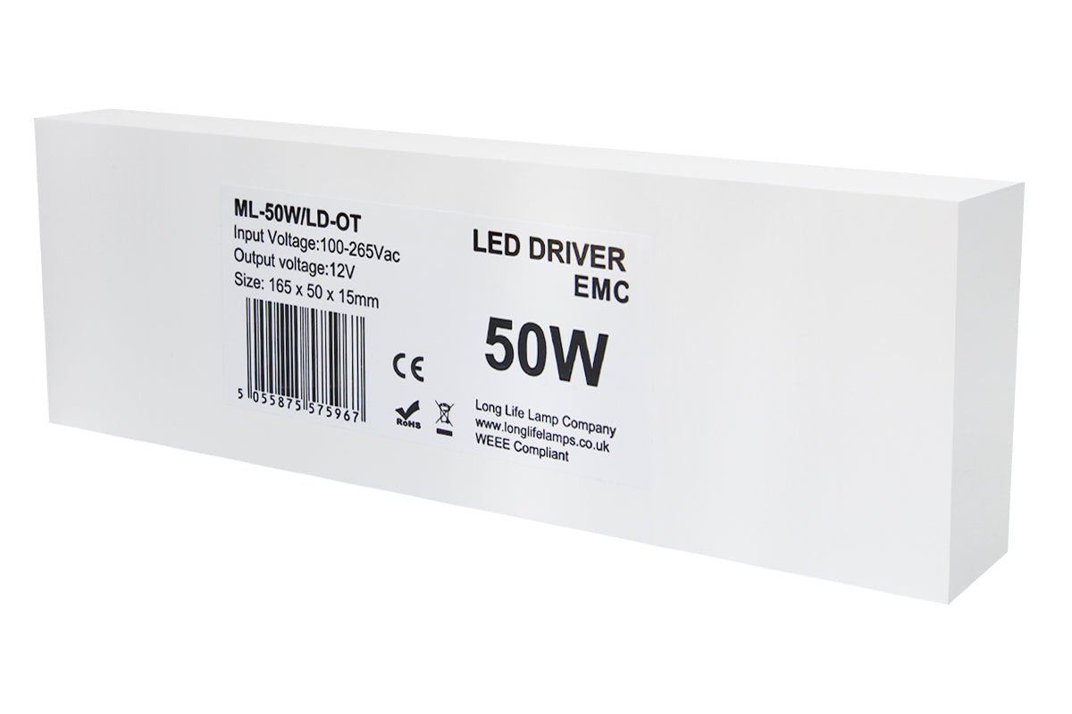 50w LED Driver Transformer - Energy Light Bulbs - Free delivery on all orders