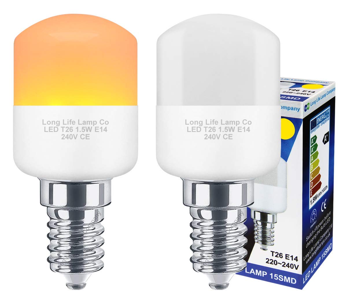 Replacement LED Pygmy bulb 1.5W E14 for decorative and appliance applications