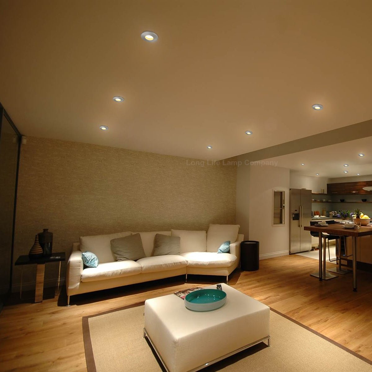 Outdoor Soffit Downlight IP65 240v Mains Power - Free delivery on all orders
