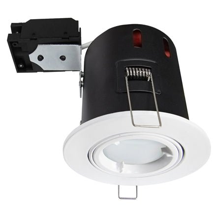 Adjustable fire rated downlights - Energy Light Bulbs