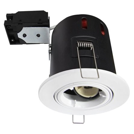 Adjustable fire rated downlights - Energy Light Bulbs