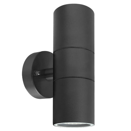 Black Double Wall Lights - Energy Light Bulbs