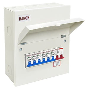 Consumer units and electrical fuse boards for safe power distribution in residential and commercial electrical systems