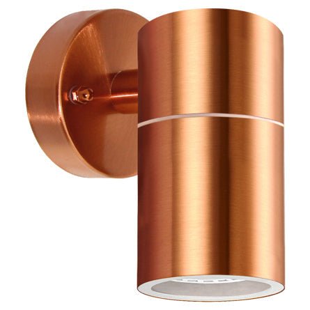 Copper Single Wall Lights - Energy Light Bulbs
