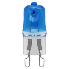 G9 Halogen Bulb Blue Glass 240v