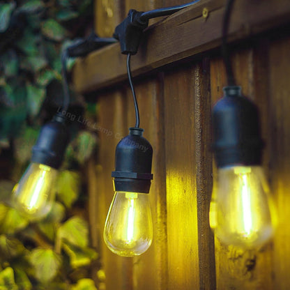 10 Pack 1w LED Coloured Lights Bulbs Edison Screw E27 Vintage Filament Decorative Festoon Lamps - Energy Light Bulbs - Free delivery on all orders