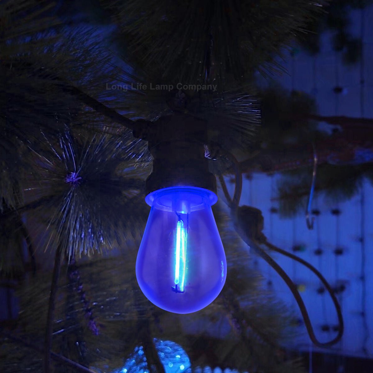 10 Pack 1w LED Mixed Coloured Lights Bulbs Edison Screw E27 Vintage Filament Decorative Festoon Lamps - Energy Light Bulbs - Free delivery on all orders