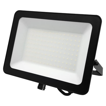 100W LED Floodlight Black Cool White 6500K with Detachable PIR Sensor - Energy Light Bulbs - Free delivery on all orders