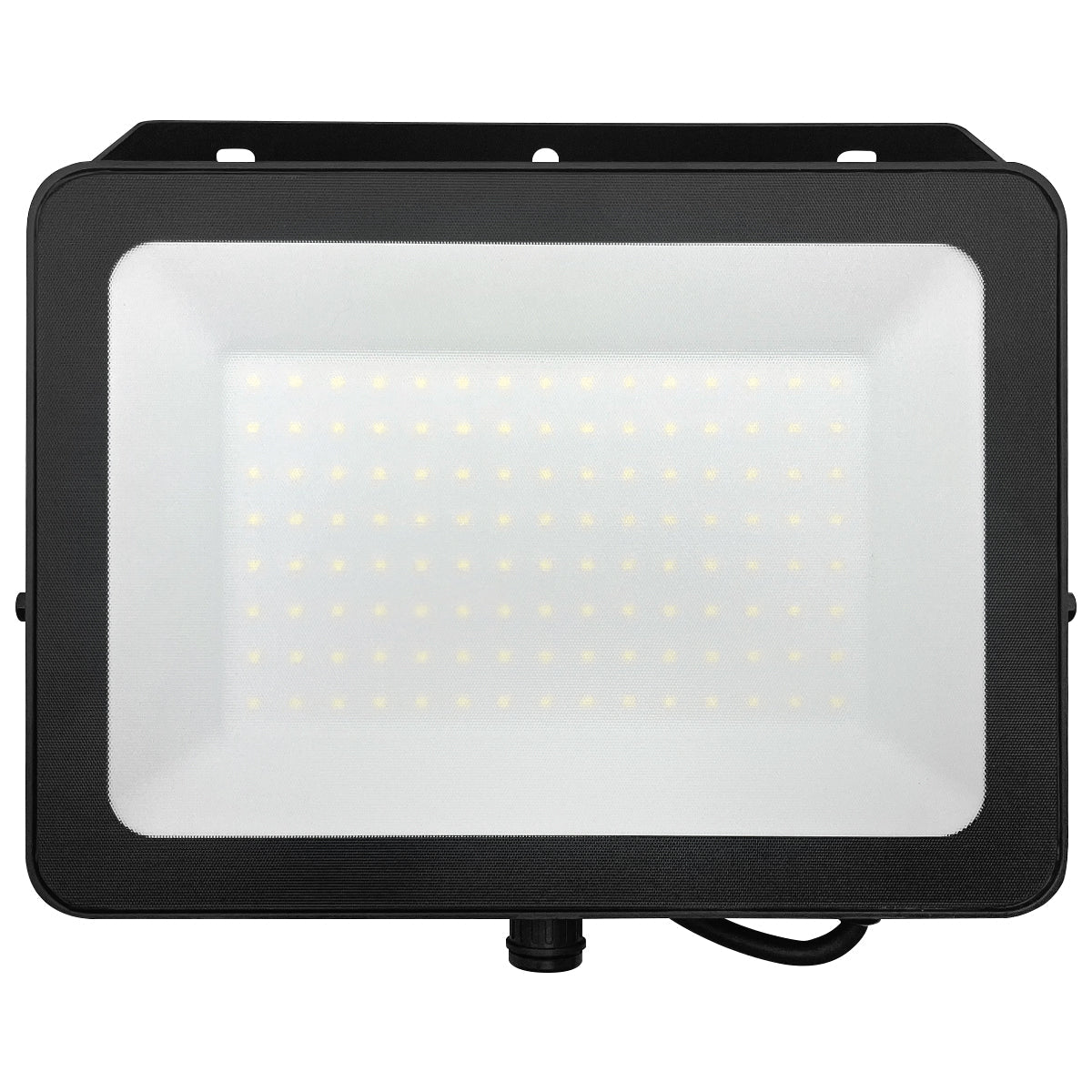 100W LED Floodlight Black Cool White 6500K with Detachable PIR Sensor - Energy Light Bulbs - Free delivery on all orders