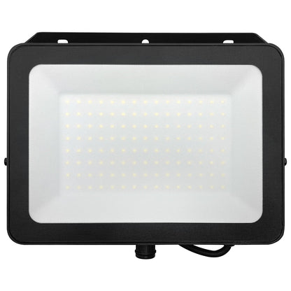 100W LED Floodlight Black Cool White 6500K with Detachable PIR Sensor - Energy Light Bulbs - Free delivery on all orders