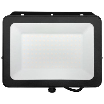 100W LED Floodlight Black Natural White 4000K with Detachable PIR Sensor - Energy Light Bulbs - Free delivery on all orders