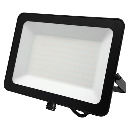 100W LED Floodlight Black Natural White 4000K with Detachable PIR Sensor - Energy Light Bulbs - Free delivery on all orders
