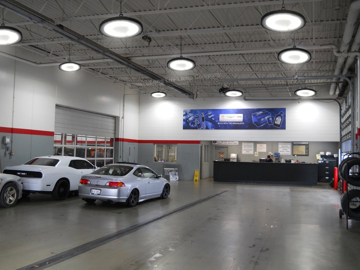 100w LED High Bay UFO Light IP65 For Warehouse Workshops Canopy - Energy Light Bulbs - Free delivery on all orders