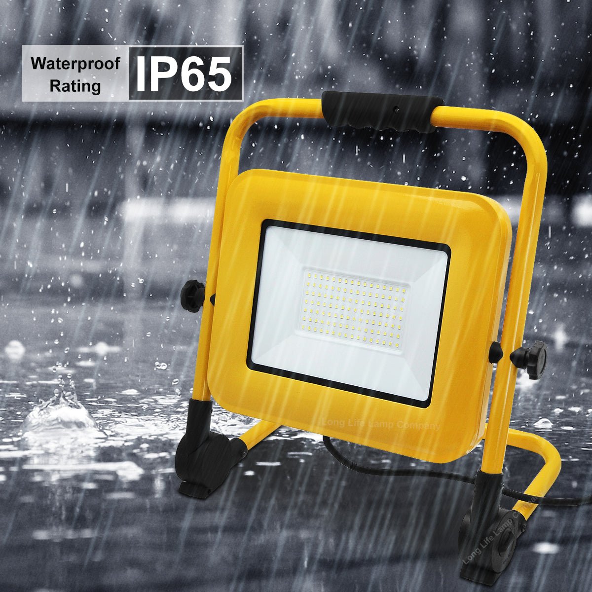 100W LED Portable Flood Work Light 240V IP65 6000K - Energy Light Bulbs - Free delivery on all orders