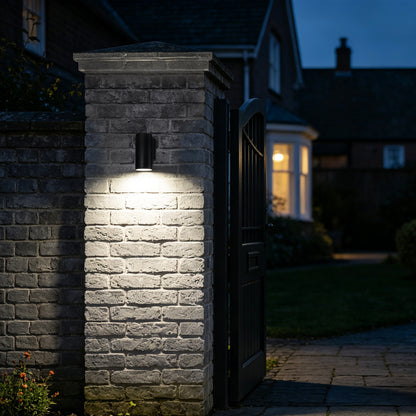 Outdoor Black Single Wall Light Stainless Steel IP65 ZLC018B