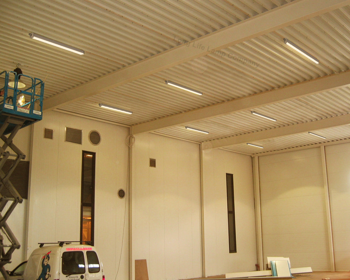 36w 4ft Industrial LED Batten Tube Light IP Rated Warm White T8 Fluorescent Replacement - Free delivery on all orders
