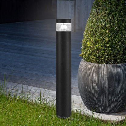 3w Black LED Bollard Post Ground Spike Light Cool White