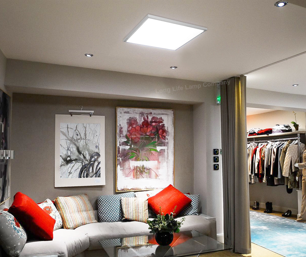 40w 600 x 600 Surface Mount Frame with LED Panel White Body 6500k - Free delivery on all orders
