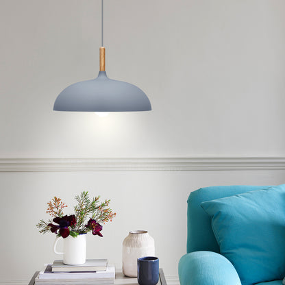 Modern Retro Pendant Ceiling Light Grey M0133