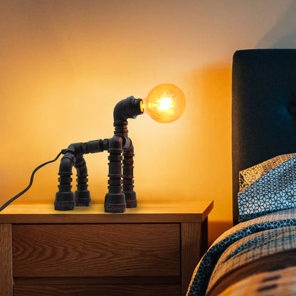 Steampunk Dog Robot Table Lamp E27 G95 LED Included - Free delivery on all orders