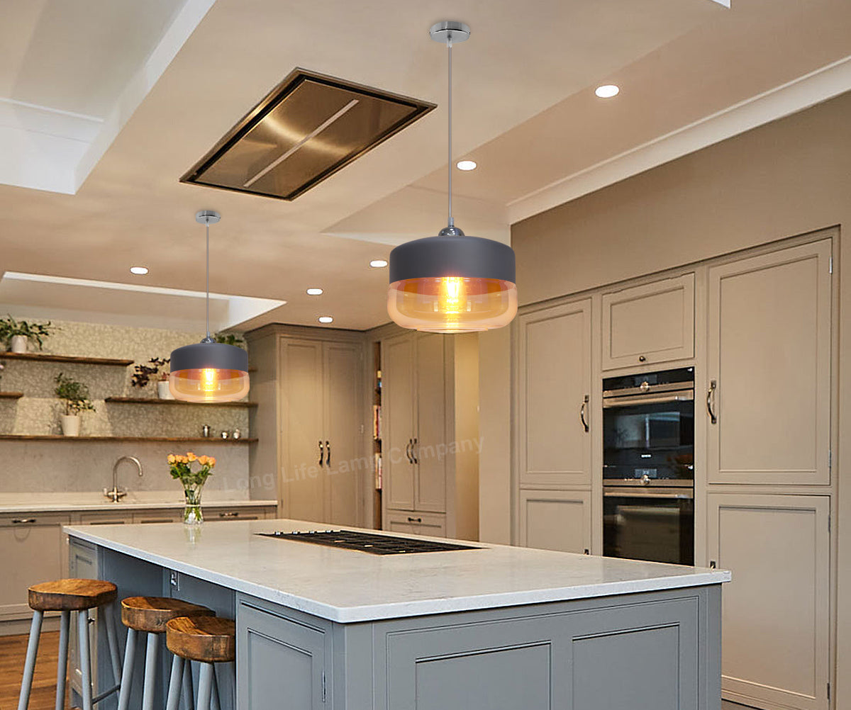 Modern Ceiling Glass Pendant Light M0195 - Free delivery on all orders