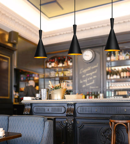 Modern Black Metal Ceiling Pendant Light - Free delivery on all orders