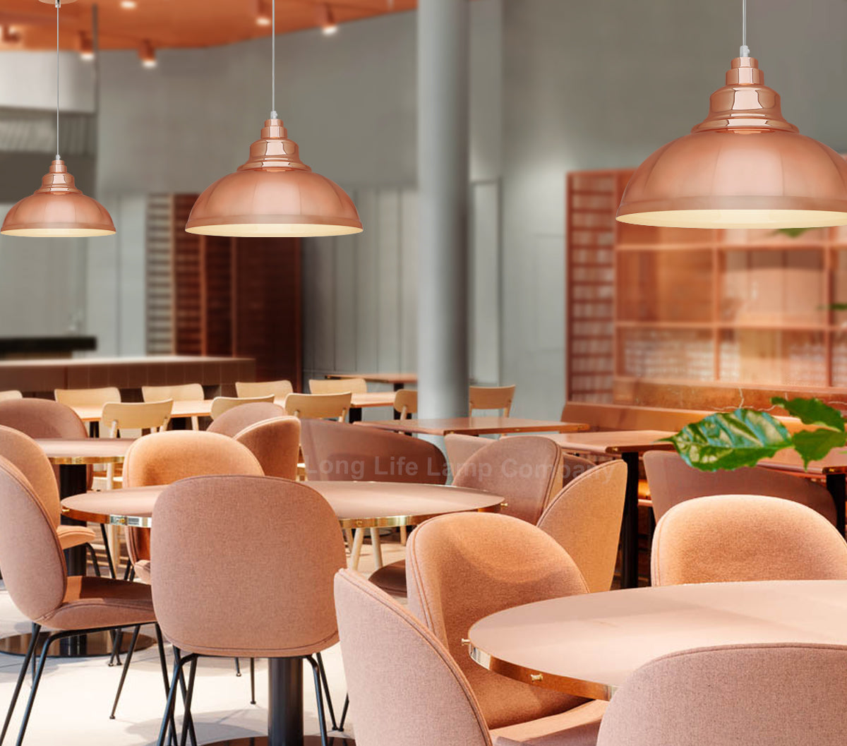 Modern Ceiling Copper Pendant Light M0153 - Free delivery on all orders