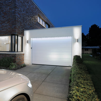 Modern 6W LED Double Outdoor Wall Light Stainless Steel Cool White
