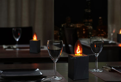 4 x 3w Flicker Flame Candle Light Bulb E27 - Free delivery on all orders