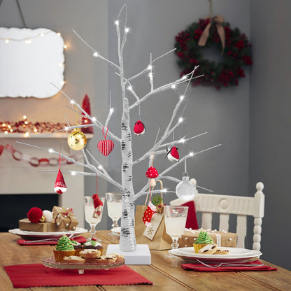 60cm LED Christmas Tree 6000K Dual Power Plug - in Battery - Free delivery on all orders