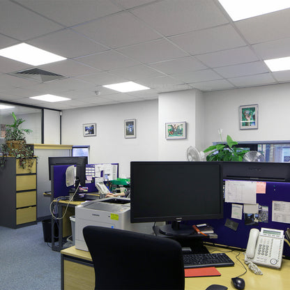 48W Ceiling Suspended Recessed LED Panel Light 600 X 600 Backlit 48W 5000LM