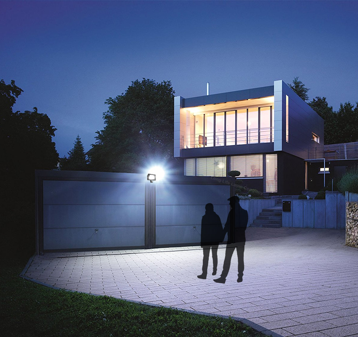 20w LED Floodlight PIR Motion Movement Sensor Security Flood Light IP65 - Free delivery on all orders