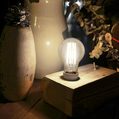 10W 12W LED A60 Filament Light Bulb 4000K Dimmable B22 Clear Glass 3 or 5 or 10 PACK - Energy Light Bulbs - Free delivery on all orders
