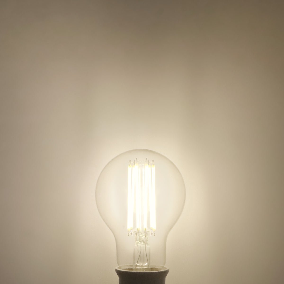 10W 12W LED A60 Filament Light Bulb 4000K Dimmable B22 Clear Glass 3 or 5 or 10 PACK - Energy Light Bulbs - Free delivery on all orders