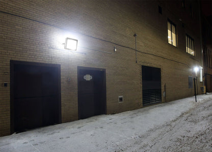 10w, 30w, 50w Compact Outdoor LED Flood Light White Body 6000k Super Bright - Free delivery on all orders