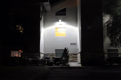10w, 30w, 50w Compact Outdoor LED Flood Light White Body 6000k Super Bright - Free delivery on all orders