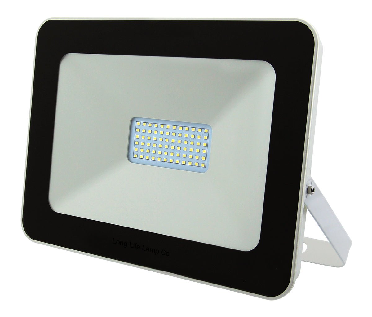 10w, 30w, 50w Compact Outdoor LED Flood Light White Body 6000k Super Bright - Energy Light Bulbs - Free delivery on all orders