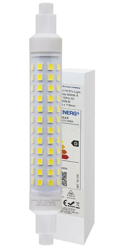 10W J118 R7s SMD LED Light Bulb Warm White or Cool White - Free delivery on all orders