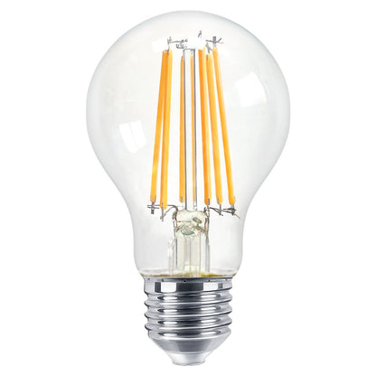 10W LED A60 Filament Light Bulb 3000K E27 Clear Glass 3 or 5 or 10 PACK - Energy Light Bulbs - Free delivery on all orders