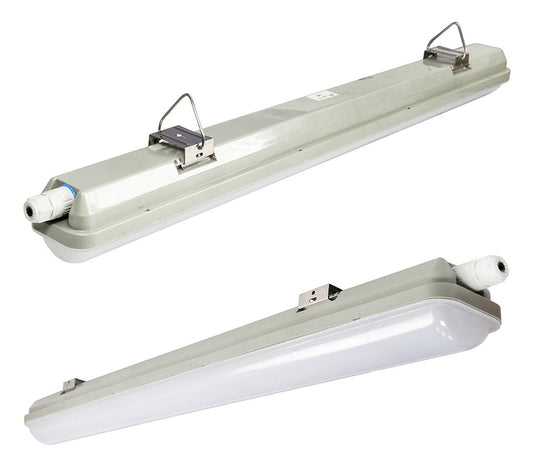 10w LED Batten Light Tri - Proof Fitting 2ft Replacement T8 Fluorescent IP66 - Energy Light Bulbs - Free delivery on all orders