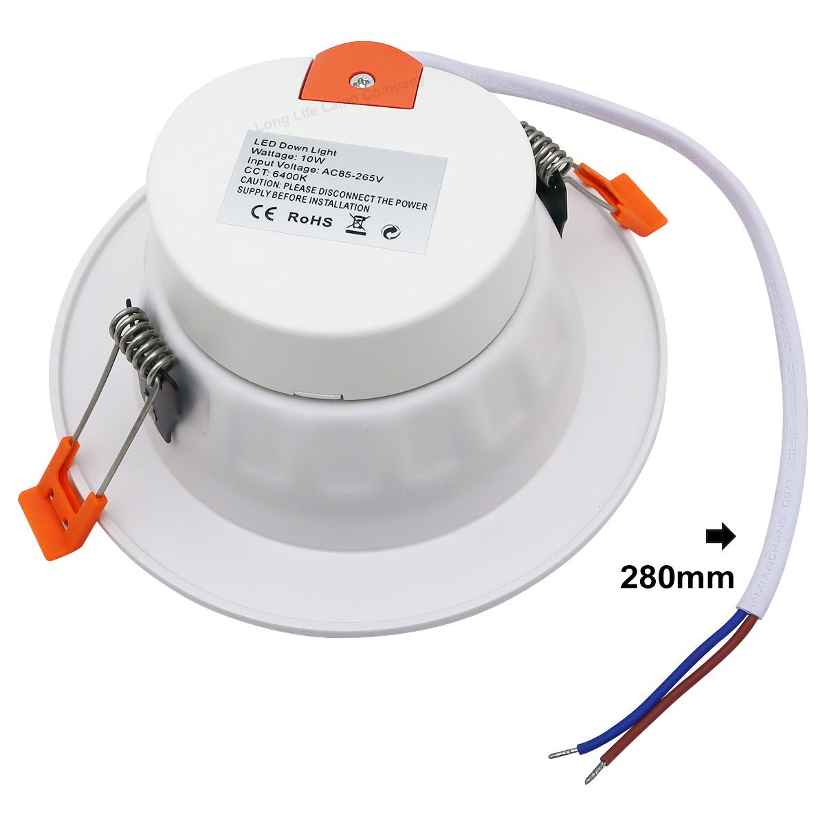 10w LED Recessed Ceiling Downlight Cool White 6000k - Energy Light Bulbs - Free delivery on all orders