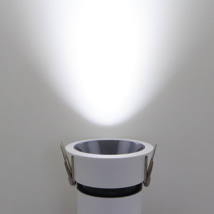 10W Round Ceiling Recessed LED Downlight Anti Glare Spotlight Adjustable Cool White - Energy Light Bulbs - Free delivery on all orders