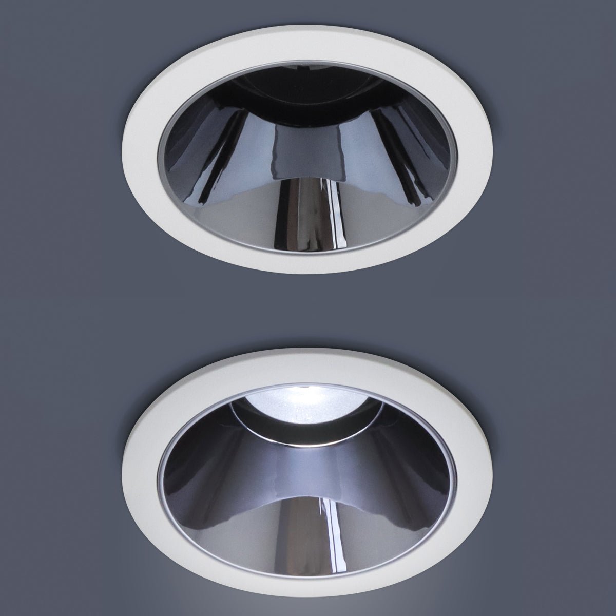 10W Round Ceiling Recessed LED Downlight Anti Glare Spotlight Adjustable Cool White - Energy Light Bulbs - Free delivery on all orders