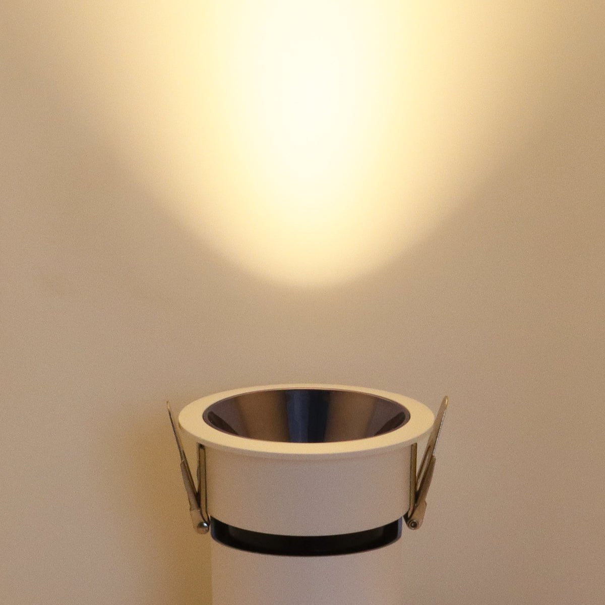 10W Round Ceiling Recessed LED Downlight Anti Glare Spotlight Adjustable Warm White - Energy Light Bulbs - Free delivery on all orders