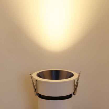 10W Round Ceiling Recessed LED Downlight Anti Glare Spotlight Adjustable Warm White - Energy Light Bulbs - Free delivery on all orders