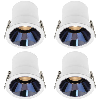 10W Round Ceiling Recessed LED Downlight Anti Glare Spotlight Adjustable Warm White - Energy Light Bulbs - Free delivery on all orders