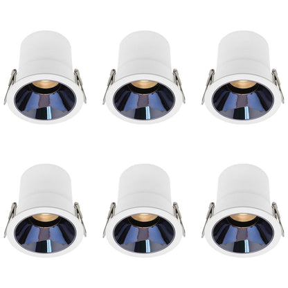 10W Round Ceiling Recessed LED Downlight Anti Glare Spotlight Adjustable Warm White - Energy Light Bulbs - Free delivery on all orders