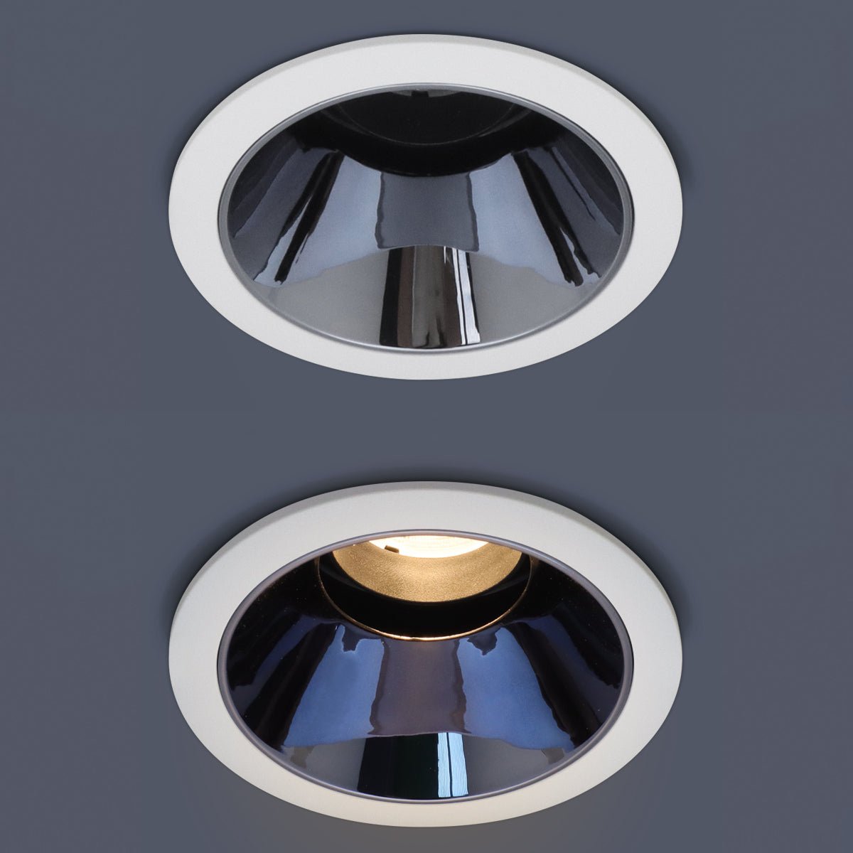 10W Round Ceiling Recessed LED Downlight Anti Glare Spotlight Adjustable Warm White - Energy Light Bulbs - Free delivery on all orders
